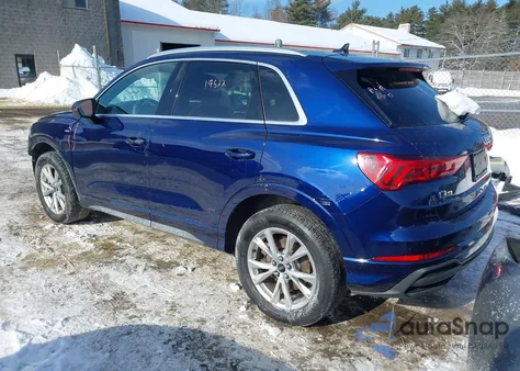 2023 Audi Q3 Premium Plus 45 Tfsi S Line Quattro Tiptronic z USA, uszkodzony, nr VIN WA1EECF39P1128620